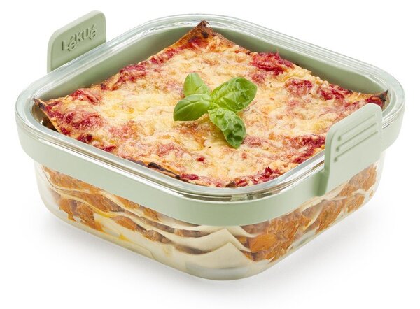 Üveg sütőforma forrólevegős fritőzhöz 18,5x17,5 cm – Lékué