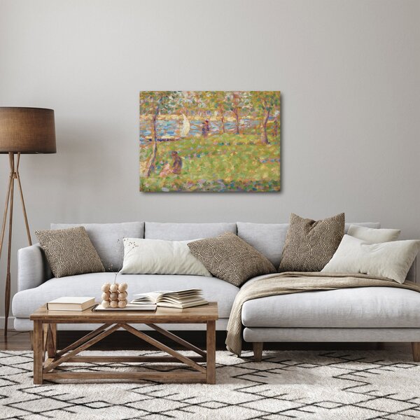 Kép - Georges Seurat, Study for "La Grande Jatte", reprodukciók (70x50 cm)