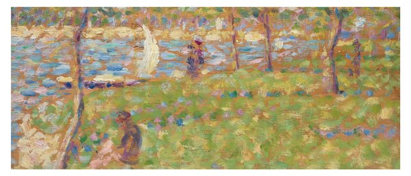 Kép - Georges Seurat, Study for "La Grande Jatte", reprodukciók (120x50 cm)