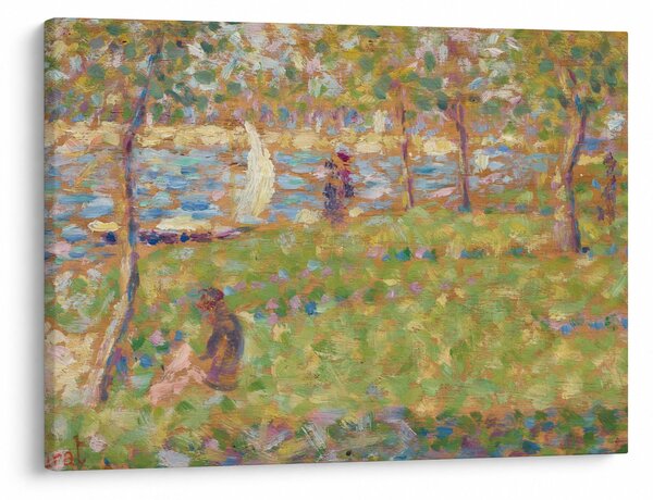 Kép - Georges Seurat, Study for "La Grande Jatte", reprodukciók (70x50 cm)