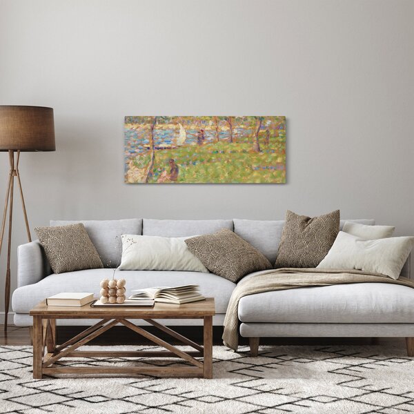 Kép - Georges Seurat, Study for "La Grande Jatte", reprodukciók (120x50 cm)