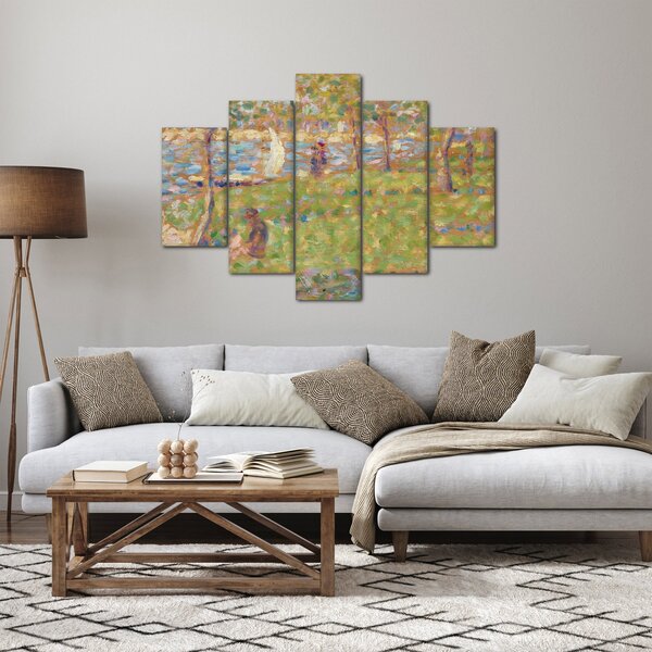 Kép - Georges Seurat, Study for "La Grande Jatte", reprodukciók (150x105 cm)