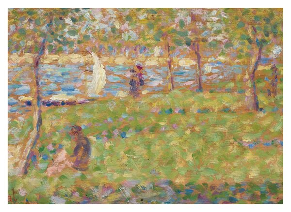 Kép - Georges Seurat, Study for "La Grande Jatte", reprodukciók (70x50 cm)