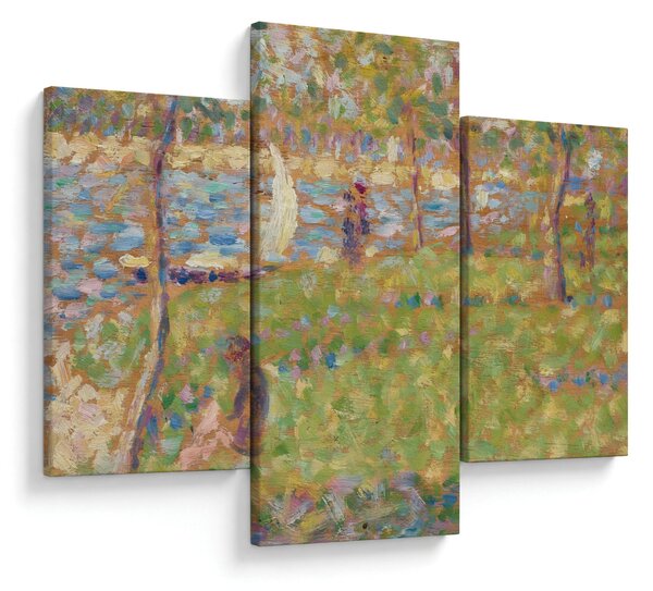 Kép - Georges Seurat, Study for "La Grande Jatte", reprodukciók (90x60 cm)