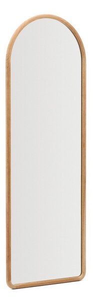Fali tükör tömörfa kerettel 55x155 cm Milsa – Kave Home