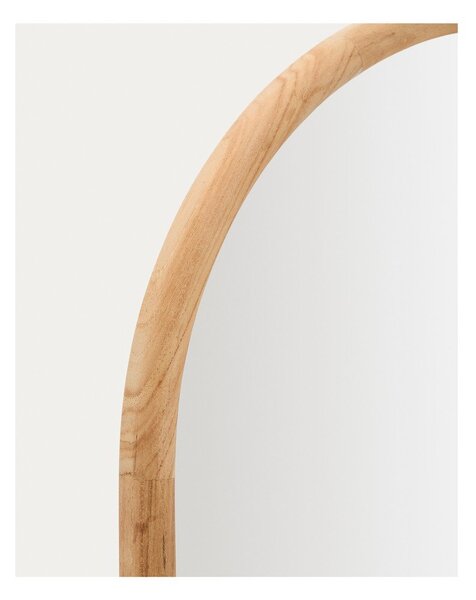 Fali tükör tömörfa kerettel 55x155 cm Milsa – Kave Home