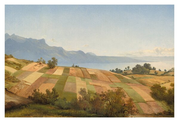 Kép - Alexandre Calame, Swiss Landscape, reprodukciók (90x60 cm)