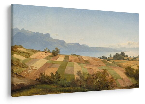 Kép - Alexandre Calame, Swiss Landscape, reprodukciók (90x60 cm)