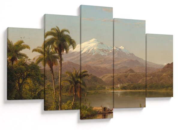 Kép - Frederic Edwin Church, Tamaca Palms, reprodukciók (150x105 cm)