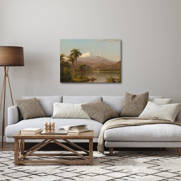 Kép - Frederic Edwin Church, Tamaca Palms, reprodukciók (70x50 cm)