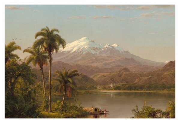 Kép - Frederic Edwin Church, Tamaca Palms, reprodukciók (90x60 cm)