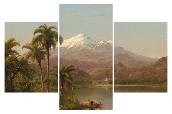Kép - Frederic Edwin Church, Tamaca Palms, reprodukciók (90x60 cm)