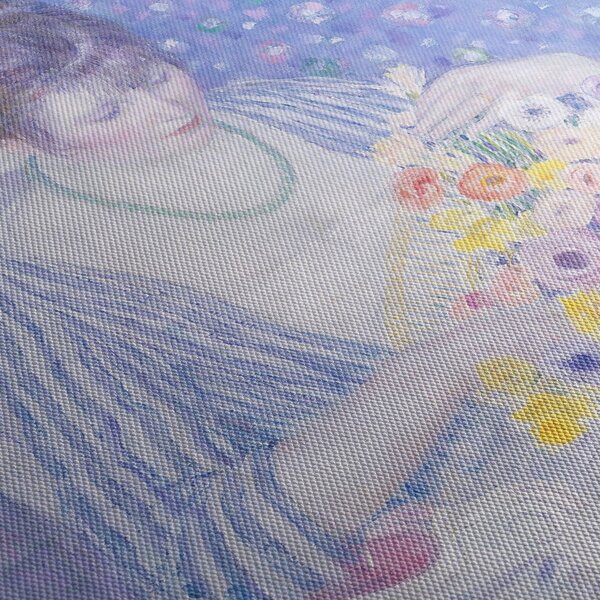 Kép - Frederick Carl Frieseke, The Basket of Flowers, reprodukciók (90x60 cm)