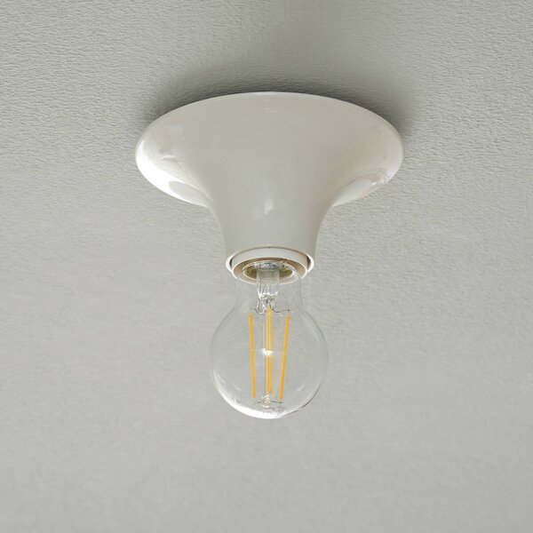 Artemide Teti design mennyezeti lámpa, fehér, dimmelhető, Fehér / opál, Nappali / Étkező, Műanyag, Dizájn