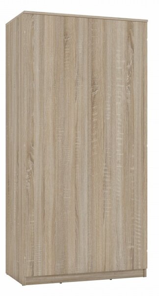 Kétajtós szekrény 90 cm TAUNO - sonoma tölgyfa
