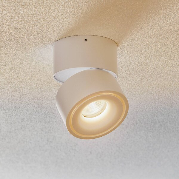Egger Licht DLS LED-es reflektor Clippo, fehér, 2700 K, dimmelhető, dimmelhető, Fehér / opál, Nappali / Étkező, Alumínium, Modern