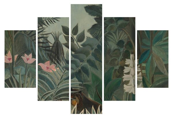 Kép - Henri Rousseau, The Equatorial Jungle, reprodukciók (150x105 cm)