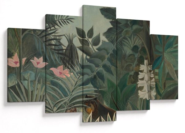 Kép - Henri Rousseau, The Equatorial Jungle, reprodukciók (150x105 cm)