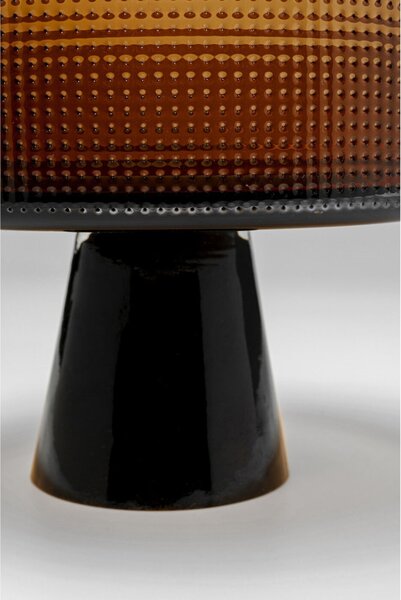 KARE Design ENIGMA Dekoratív Üvegtál Bronz 17 cm