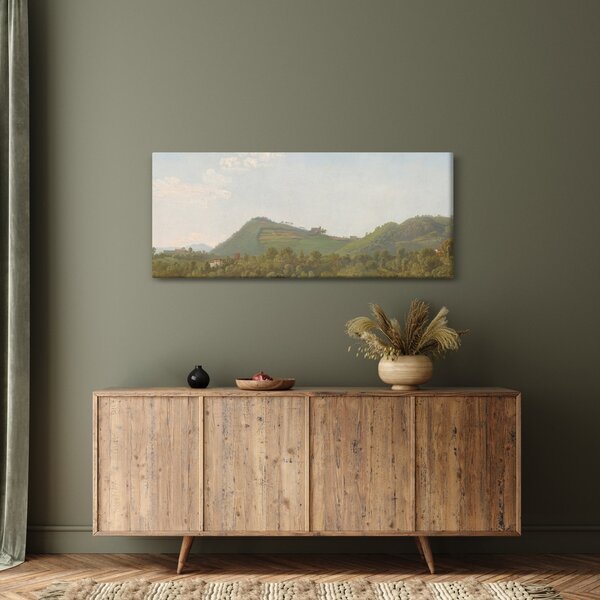 Kép - Simon Denis, View Near Naples, reprodukciók (120x50 cm)