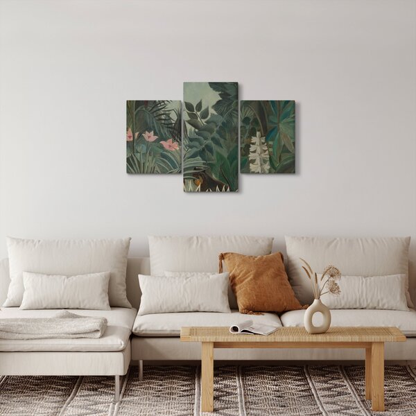 Kép - Henri Rousseau, The Equatorial Jungle, reprodukciók (90x60 cm)
