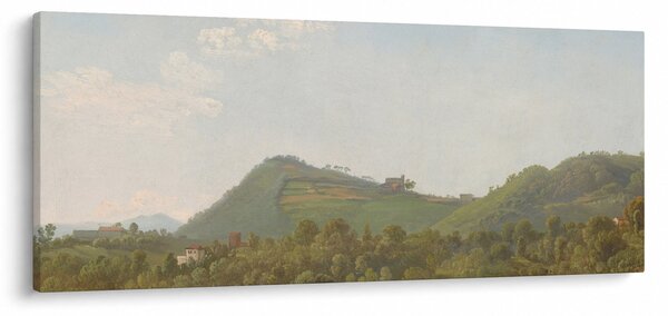 Kép - Simon Denis, View Near Naples, reprodukciók (120x50 cm)