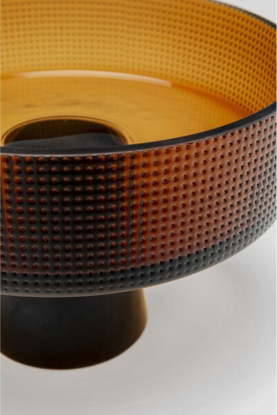 KARE Design ENIGMA Dekoratív Üvegtál Bronz 17 cm