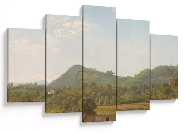 Kép - Simon Denis, View Near Naples, reprodukciók (150x105 cm)