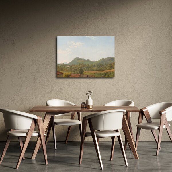 Kép - Simon Denis, View Near Naples, reprodukciók (70x50 cm)
