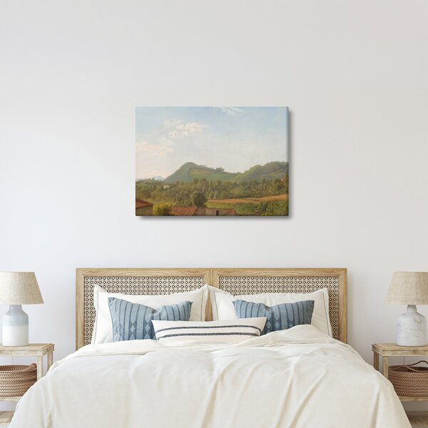 Kép - Simon Denis, View Near Naples, reprodukciók (70x50 cm)