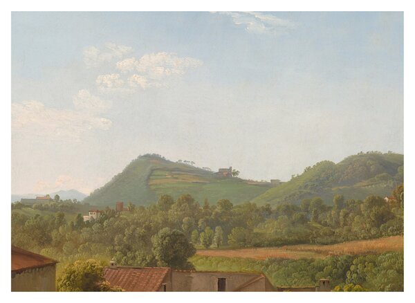 Kép - Simon Denis, View Near Naples, reprodukciók (70x50 cm)