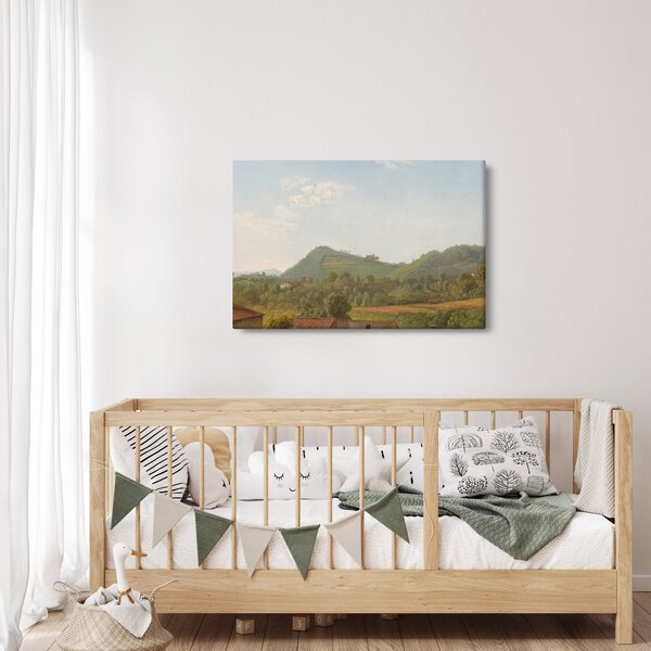 Kép - Simon Denis, View Near Naples, reprodukciók (90x60 cm)