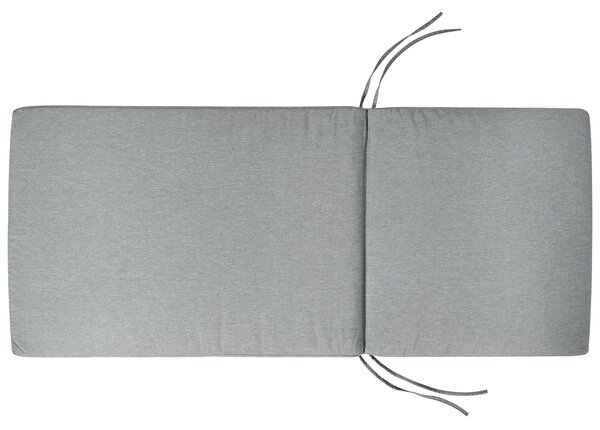 Hát-/ülőpárna kétdarabos szettben JAVA/AMANTEA PREMIUM 50 x 71 cm Melírszürke