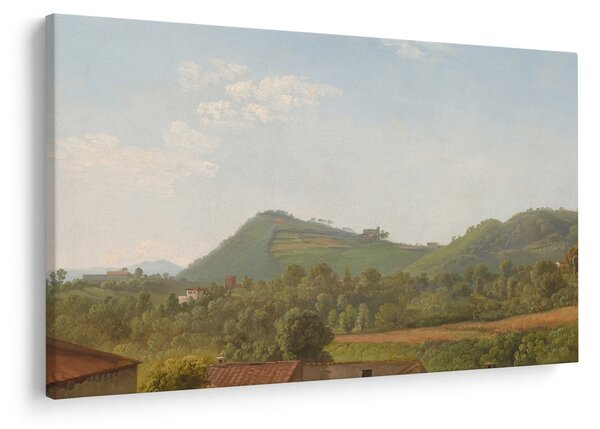 Kép - Simon Denis, View Near Naples, reprodukciók (90x60 cm)