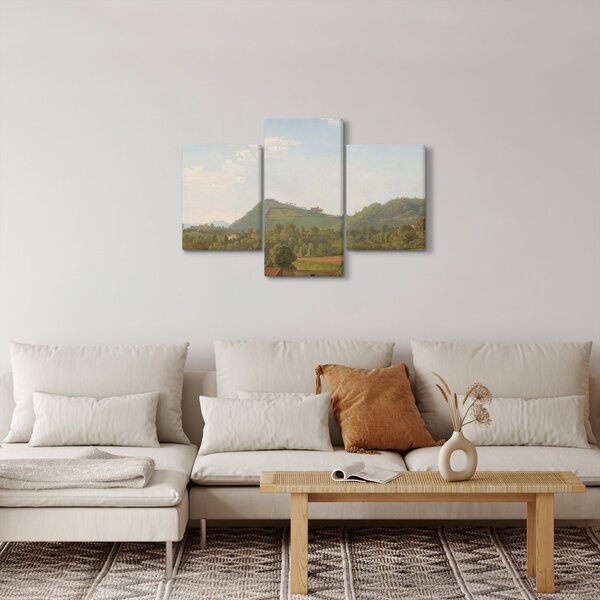 Kép - Simon Denis, View Near Naples, reprodukciók (90x60 cm)