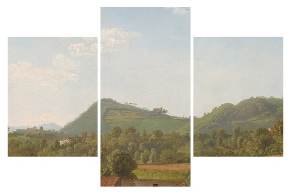 Kép - Simon Denis, View Near Naples, reprodukciók (90x60 cm)