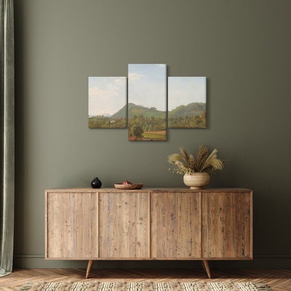 Kép - Simon Denis, View Near Naples, reprodukciók (90x60 cm)