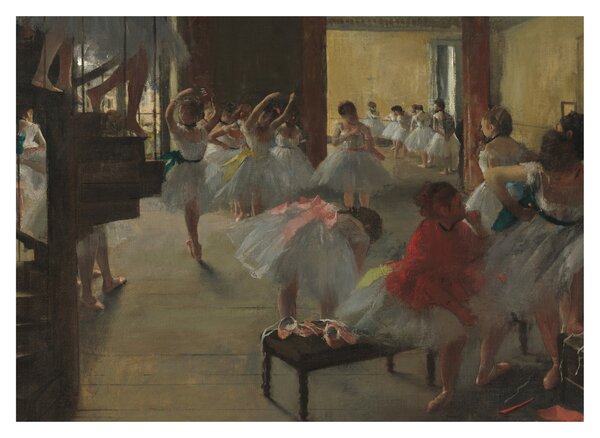 Kép - Edgar Degas, The Dance Class, reprodukciók (70x50 cm)