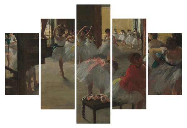 Kép - Edgar Degas, The Dance Class, reprodukciók (150x105 cm)