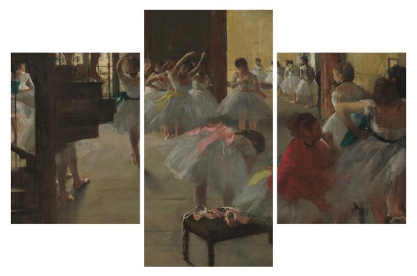 Kép - Edgar Degas, The Dance Class, reprodukciók (90x60 cm)