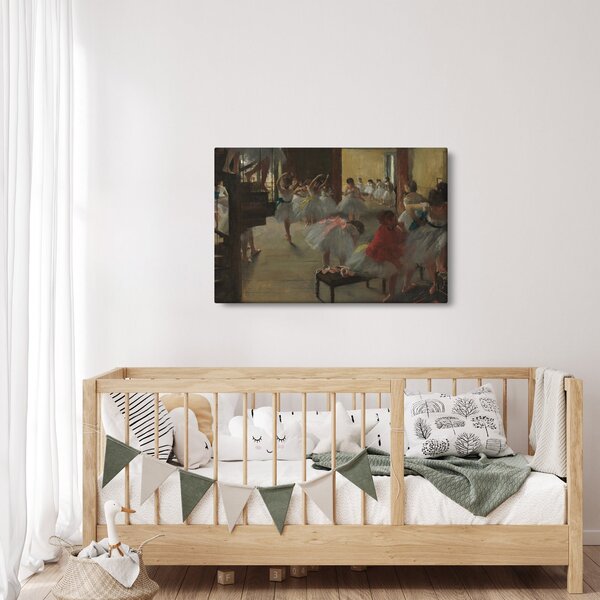 Kép - Edgar Degas, The Dance Class, reprodukciók (90x60 cm)
