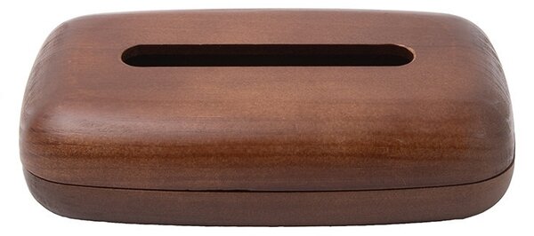 King Home SHP Woodie Zsebkendőtartó Fa Barna