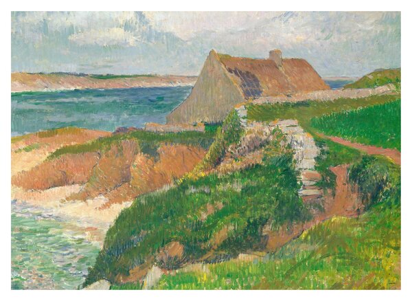Kép - Henri Moret, The Island of Raguenez, Brittany, reprodukciók (70x50 cm)