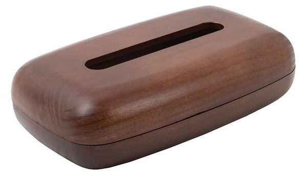 King Home SHP Woodie Zsebkendőtartó Fa Barna