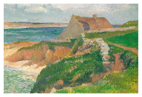 Kép - Henri Moret, The Island of Raguenez, Brittany, reprodukciók (90x60 cm)