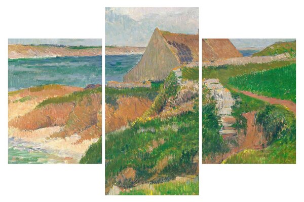 Kép - Henri Moret, The Island of Raguenez, Brittany, reprodukciók (90x60 cm)