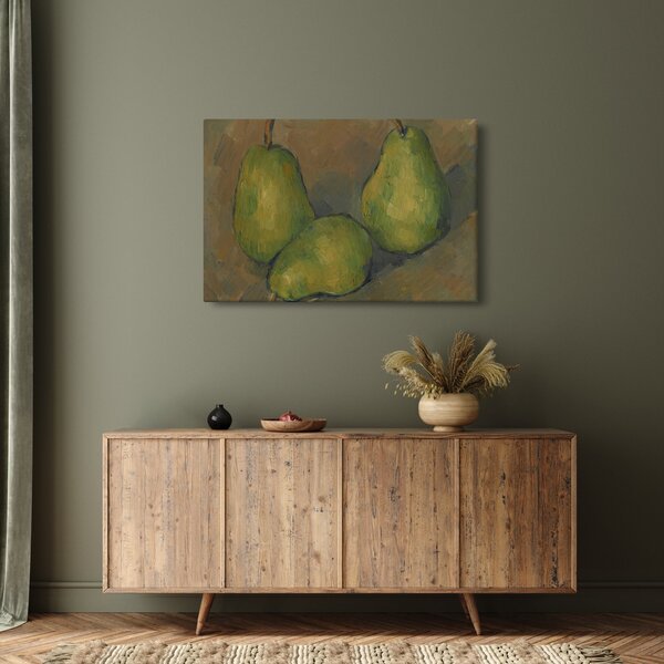 Kép - Paul Cézanne, Three Pears, reprodukciók (90x60 cm)