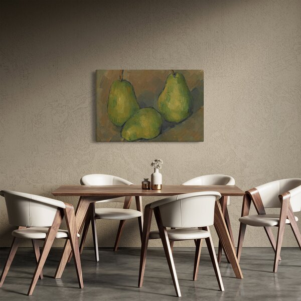 Kép - Paul Cézanne, Three Pears, reprodukciók (90x60 cm)