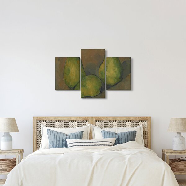 Kép - Paul Cézanne, Three Pears, reprodukciók (90x60 cm)