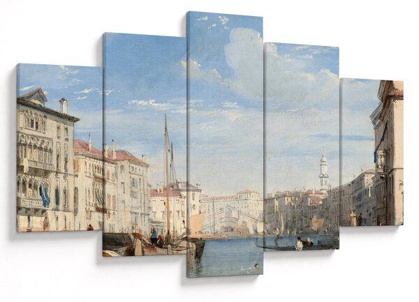 Kép - Richard Parkes Bonington, The Grand Canal, reprodukciók (150x105 cm)